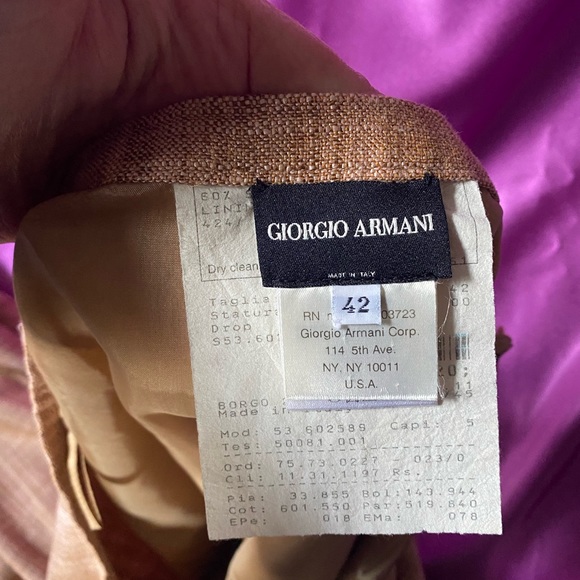 Giorgio Armani genuine in perfect condition made in Italy and Italian sizing 42 - Picture 5 of 5